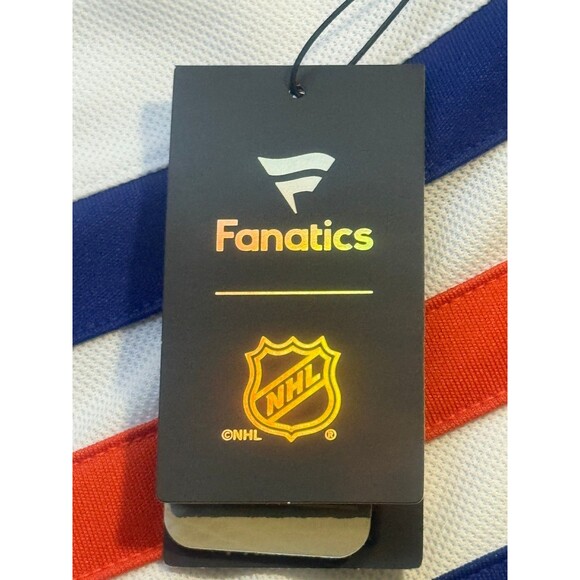 Edmonton Oilers Fanatics Premium Home NHL Jersey Men's White Size 52 NWT - Picture 6 of 8